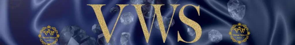 Vintage Wealth Society logo banner -Building Legacy, Creating Freedom, Empowering Women